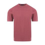 Roze T-shirt en Polo Collectie Drumohr , Pink , Heren