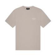 Quotrell Atelier Milano T-Shirt Heren Taupe/Gebroken Wit Quotrell , Be...