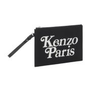 Utility Verdy Pouch Kenzo , Black , Heren