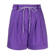 Shorts Patrizia Pepe , Purple , Dames
