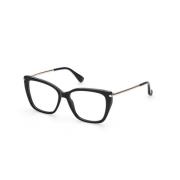 Stijlvolle Damesbrillen Max Mara , Black , Dames