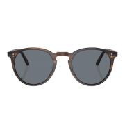 Unisex OMalley Sun Zonnebril Oliver Peoples , Brown , Unisex