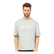 T-Shirts Armani Exchange , Gray , Heren