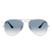 Aviator Rb3025 Zonnebril Ray-Ban , Gray , Unisex