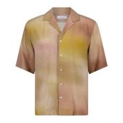 Short Sleeve Shirts Lardini , Brown , Heren