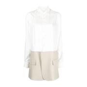 Shirt Dresses MM6 Maison Margiela , White , Dames