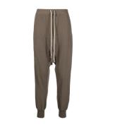 Gebreide broek voor gevangenen Stof Rick Owens , Brown , Heren