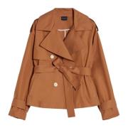 Trench Coats Pennyblack , Brown , Dames