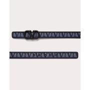 Iconographe Leren Riem Valentino Garavani , Blue , Heren