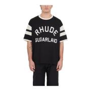 T-Shirts Rhude , Black , Heren