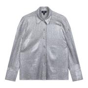 blouses zilver Alix The Label , Gray , Dames