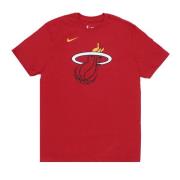 NBA Essential Logo Tee Tough Red Nike , Red , Heren