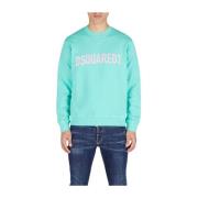 Cool Groene Sweater Dsquared2 , Green , Heren