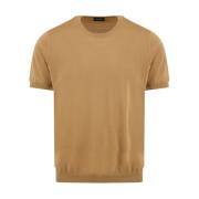 Bruine T-shirt en Polo Collectie Drumohr , Brown , Heren