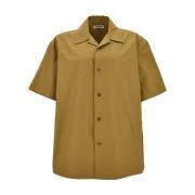 Short Sleeve Shirts Jil Sander , Beige , Heren