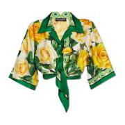 Shirt met bloemenmotief Dolce & Gabbana , Multicolor , Dames