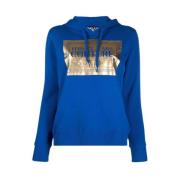 Hoodies Versace Jeans Couture , Blue , Dames
