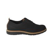 Casual Heren Zwart Gebreide Schoen Igi&Co , Black , Heren