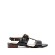 Flat Sandals Tod's , Black , Dames