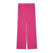 Wide Trousers Patrizia Pepe , Pink , Dames