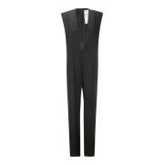 Stijlvolle Colibri Jumpsuit Sportmax , Black , Dames