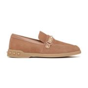 Loafers Valentino , Brown , Dames