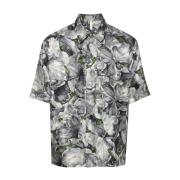 Short Sleeve Shirts Sunflower , Multicolor , Heren