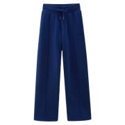 Straight Trousers Woolrich , Blue , Dames