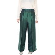 Trousers Alessia Santi , Green , Dames