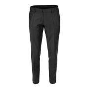 Zwarte Wollen Broek ROY Robson , Black , Heren