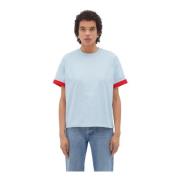 T-Shirts Bottega Veneta , Blue , Dames