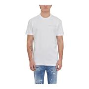 Cool Fit Katoenen T-Shirt Dsquared2 , White , Heren