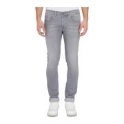 Slim-fit Jeans Dondup , Gray , Heren