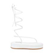 Sandals Steve Madden , White , Dames