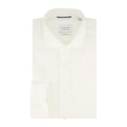 Wit Business Overhemd Jurk Eterna , White , Heren