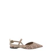 Ballerinas Fendi , Beige , Dames