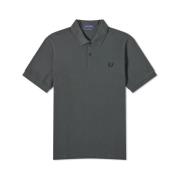 Originele effen polo Fred Perry , Gray , Heren