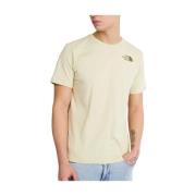 T-Shirts The North Face , Beige , Heren