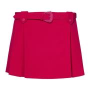 Short Skirts Versace Jeans Couture , Pink , Dames