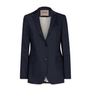 Stijlvolle Blazer voor Dames MOS Mosh , Blue , Dames