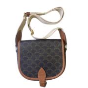 Pre-owned Canvas celine-bags Celine Vintage , Brown , Dames