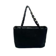 Pre-owned Canvas totes Salvatore Ferragamo Pre-owned , Black , Dames