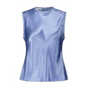 Sleeveless Tops Vince , Blue , Dames