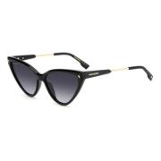 Stijlvolle zonnebril Dsquared2 , Black , Dames