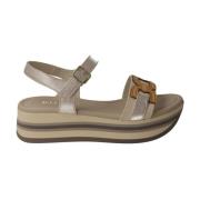 Flat Sandals Pedro Miralles , Gray , Dames