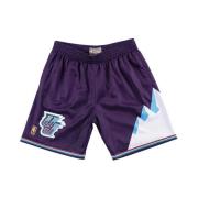 NBA Team Basketbal Shorts Mitchell & Ness , Purple , Heren