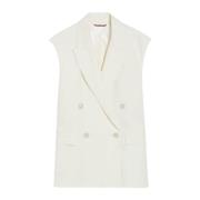 Vests Max Mara Studio , Beige , Dames