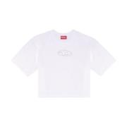 T-Shirts Diesel , White , Dames