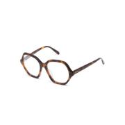 Bruin/Havana Optisch Montuur Stijlvol Ontwerp Loewe , Brown , Dames