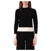 Round-neck Knitwear Max Mara , Black , Dames